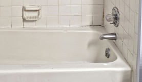 Plastic Bathtub Refinishing Before